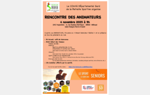 Séminaire des animateurs du Comité Départemental Gard FFRS