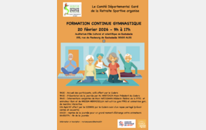 Formation continue Gym 2026