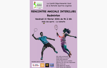 Tournoi badminton 2026