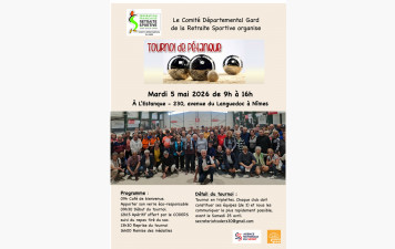 Tournoi amical de Pétanque 2026
