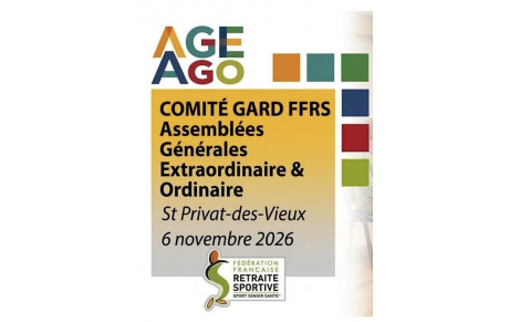 🏷️ Événement : AGE &amp; AGO — Comité Gard FFRS